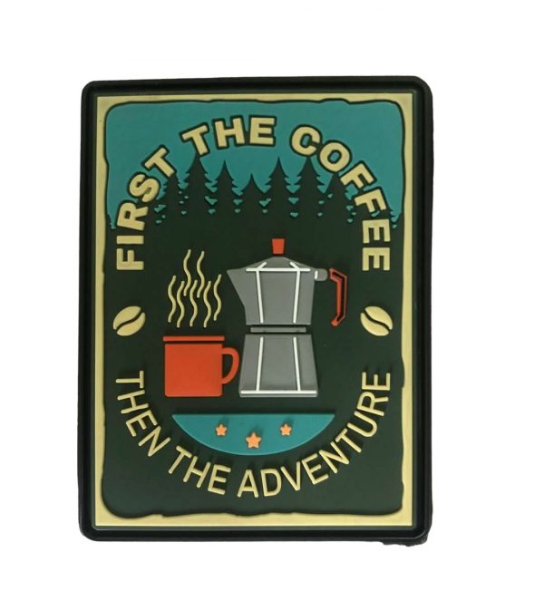 Parche de PVC First the Coffee