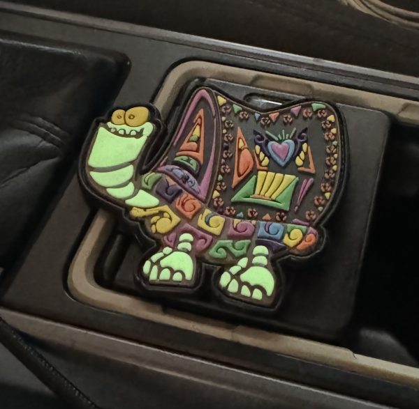 Parche de PVC Tortuga Overlander Edición día de muertos - Imagen 2
