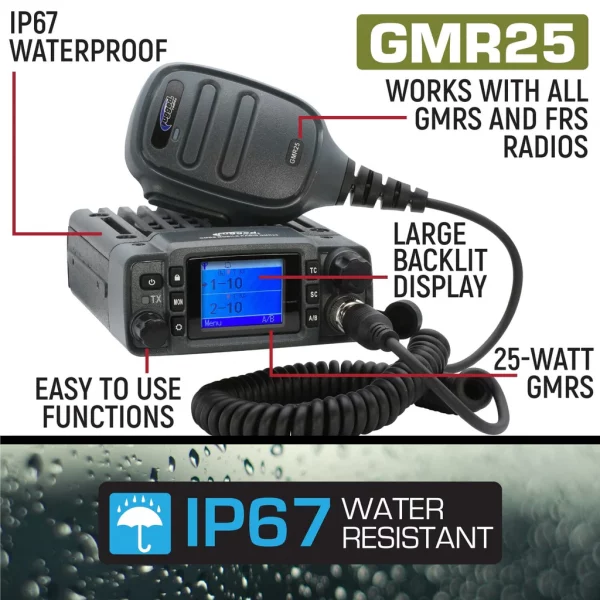 Radio Rugged GMR 25 - Imagen 2