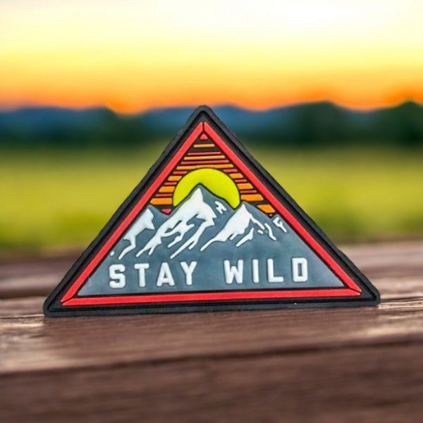 Parche de pvc Stay Wild