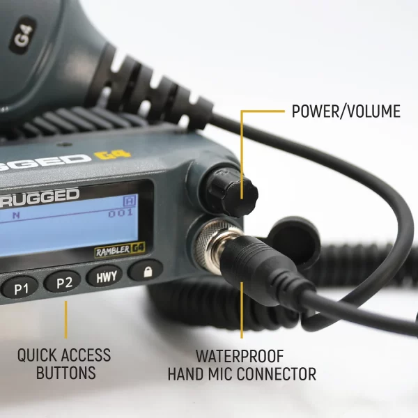 Radio Rugged Rambler G4 - Imagen 3