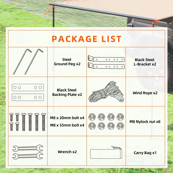 Kit para instalación de awning - Imagen 4