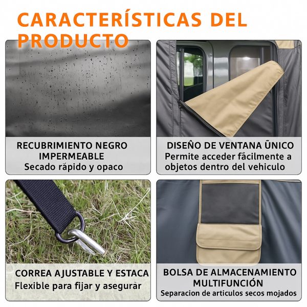 Awning lateral de privacidad - Imagen 3