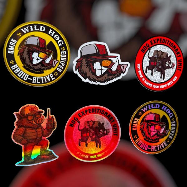 Set de stickers holograficos e imanes - Imagen 2