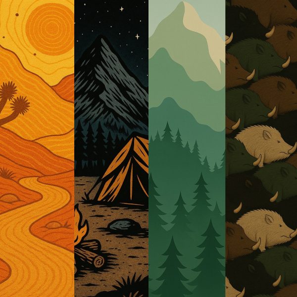 Set de bandanas Wild Hog Overland - Imagen 2