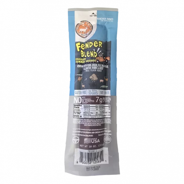 Fender Blend: Salchicha de Carnes Exóticas