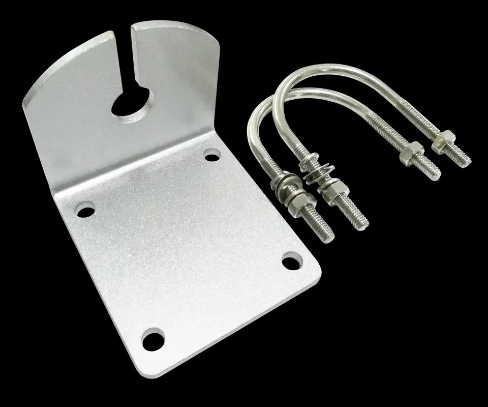 Base metalica para antena